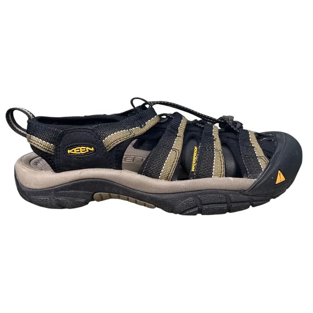 Keen Men’s Newport H2 Black Trail Hiking Sandals Size US 8.5
